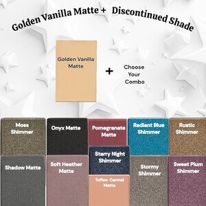 Golden Vanilla Matte Discontinued Eye Shadow - Bundle 2 Eyeshadows LAST ONE